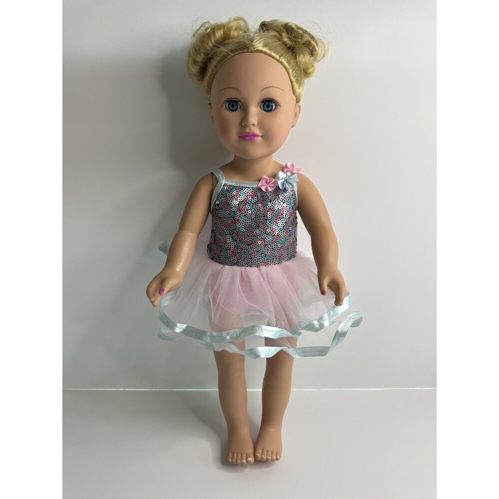 My Life As Ballet 18" Poseable Hiplet Ballerina Doll Blonde Hair